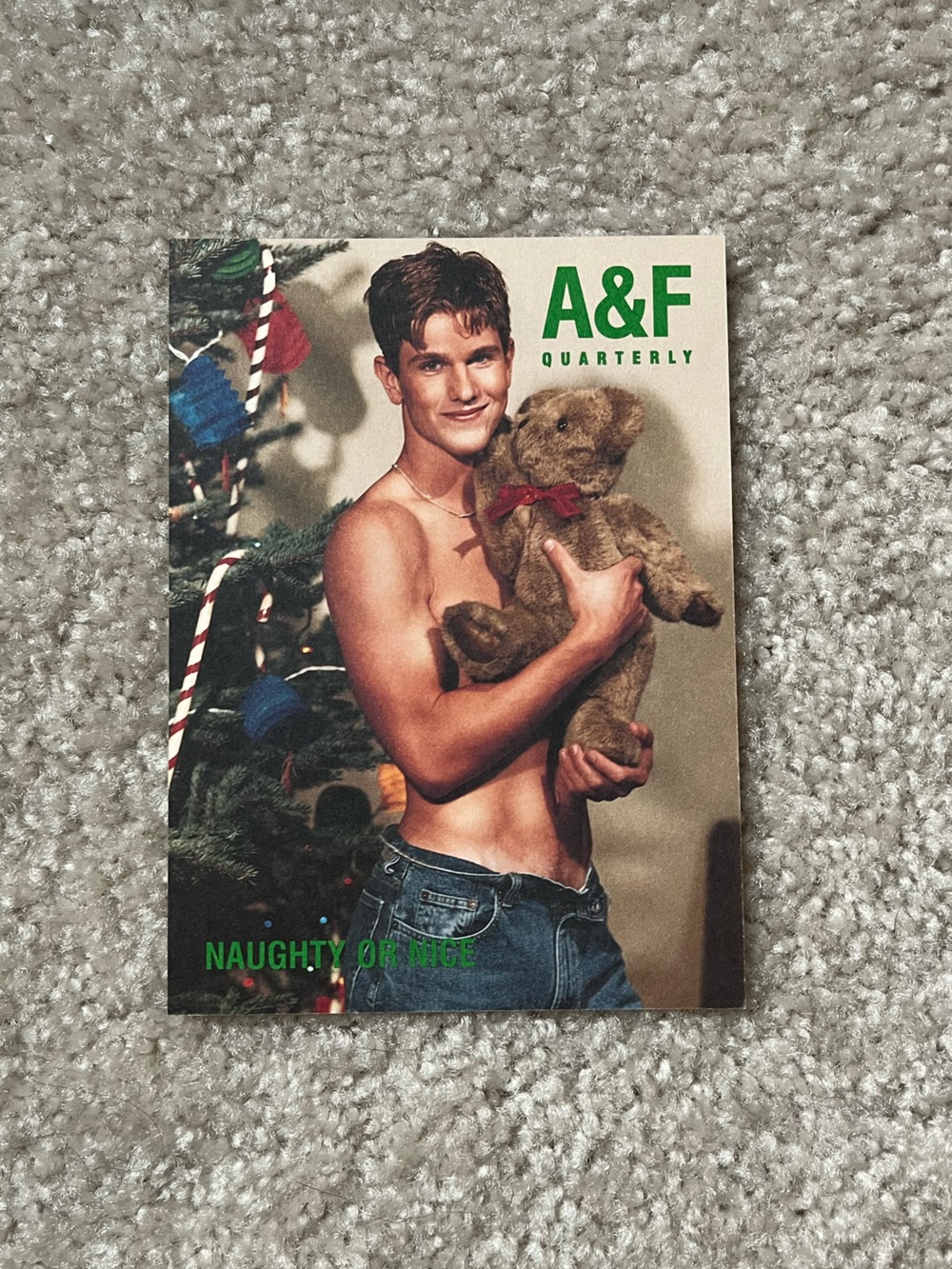 Abercrombie & Fitch Vintage Bundle of 6 A&F Quarterly Subscription Postcards - Picture 8 of 8